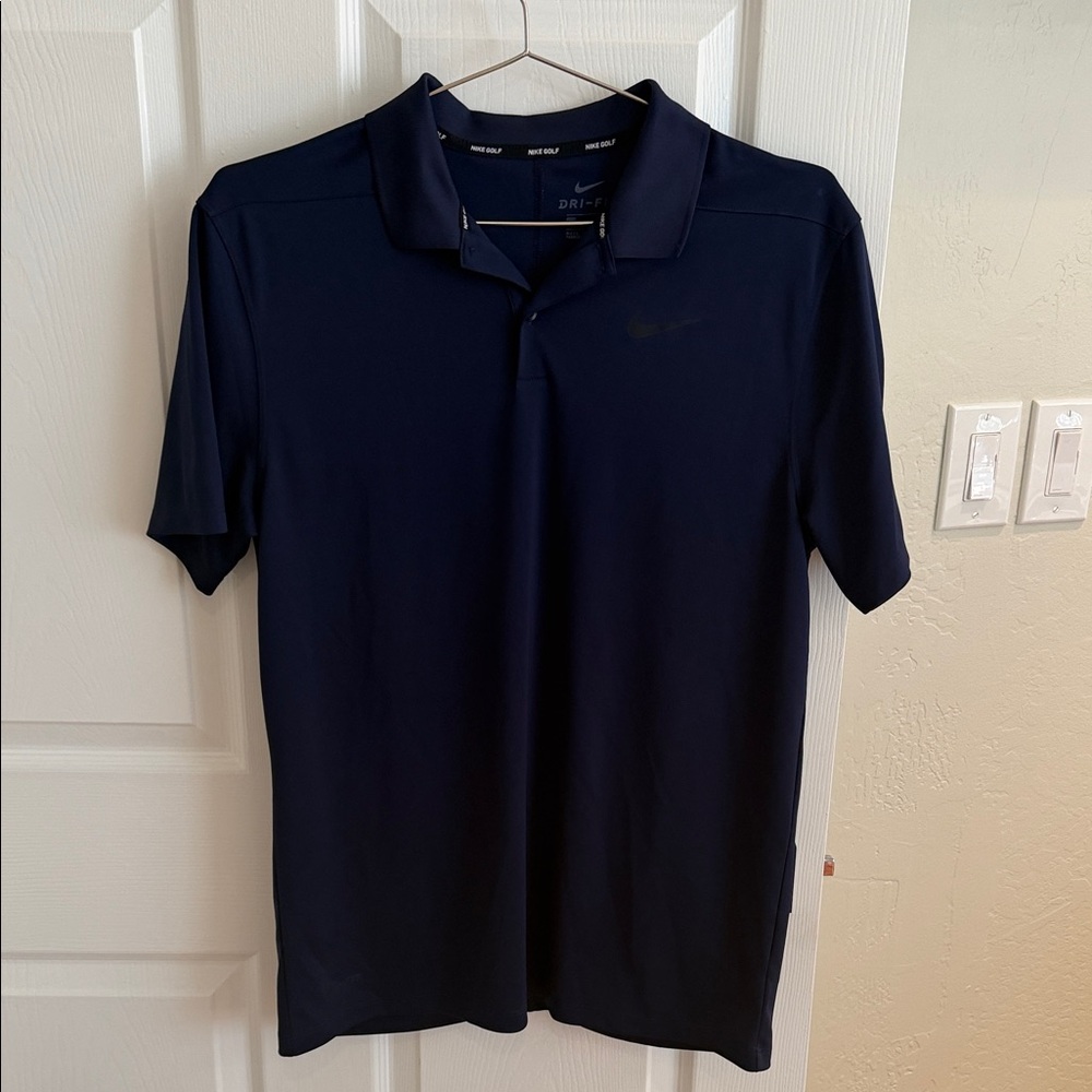 Nike Men’s Dri-FIT Navy Polo Shirt Large like new